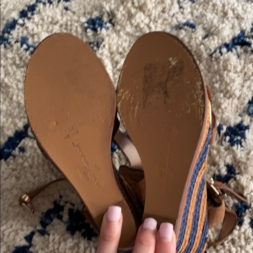 7 for all mankind striped wedges - Picture 3 of 5